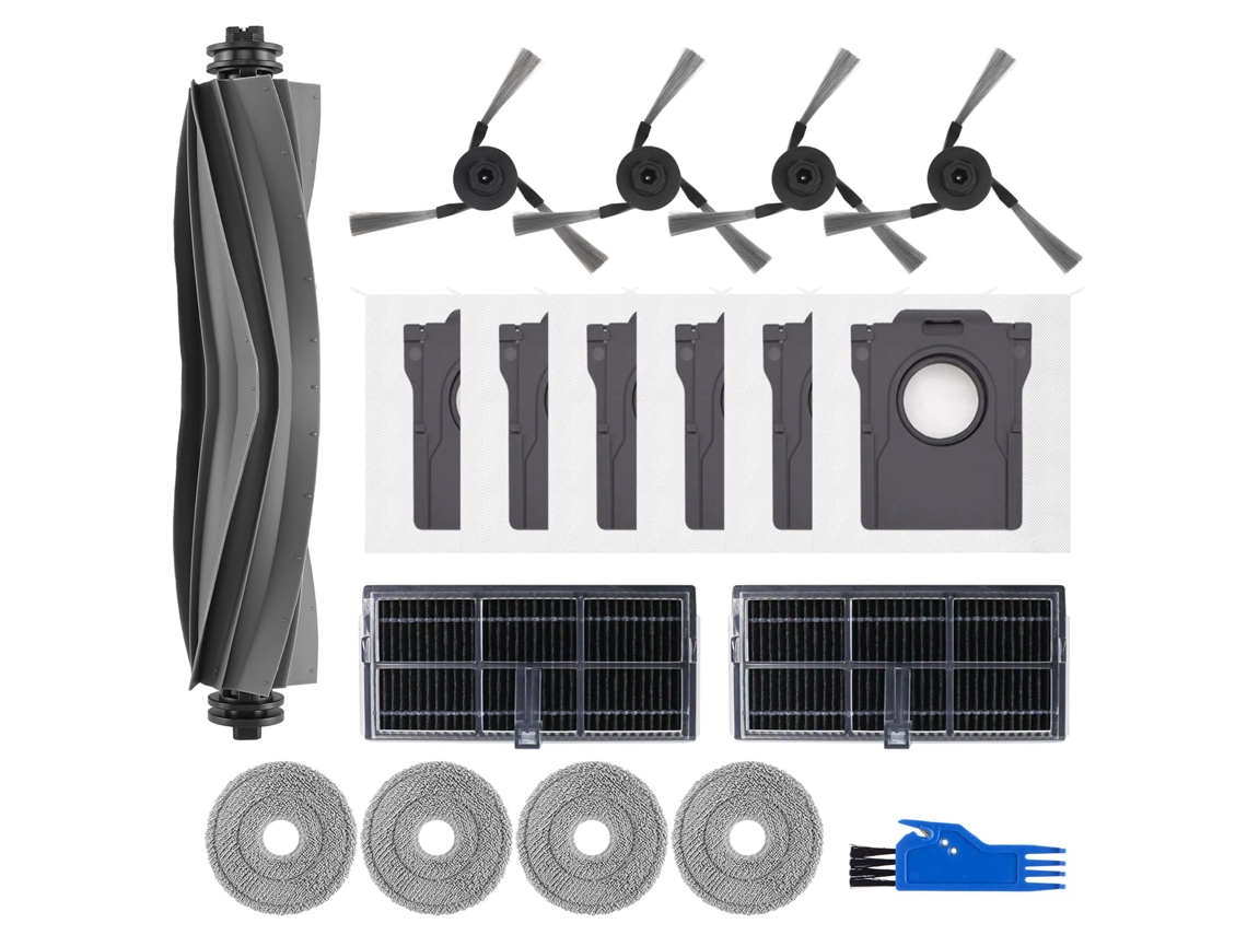 Kit de accesorios de repuesto Yuysan para Dreame X40 Ultra Complete/L40 Ultra/L10s Ultra Gen 3, para Mova P50 Pro Ultra (18 piezas)