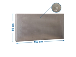 Panel perforado Panel Perforado 1500x600mm Galva