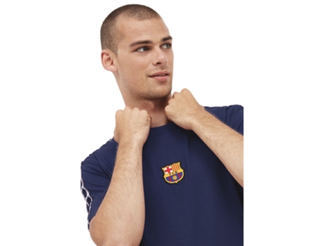 Camiseta de Hombre para Fútbol BARCA Barça Tape Azul (L)