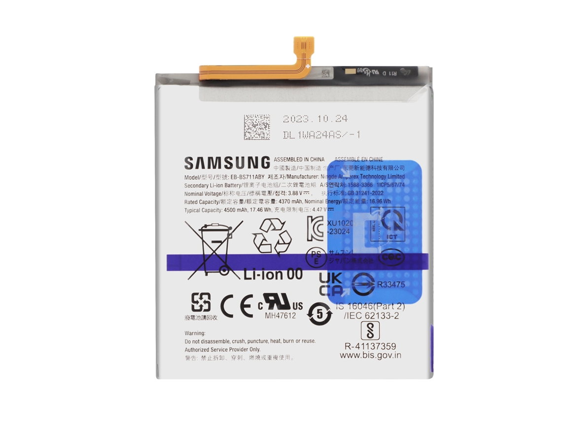 SAMSUNG Batería interna para SAMSUNG Galaxy S23 FE 4500mAh Original Negro