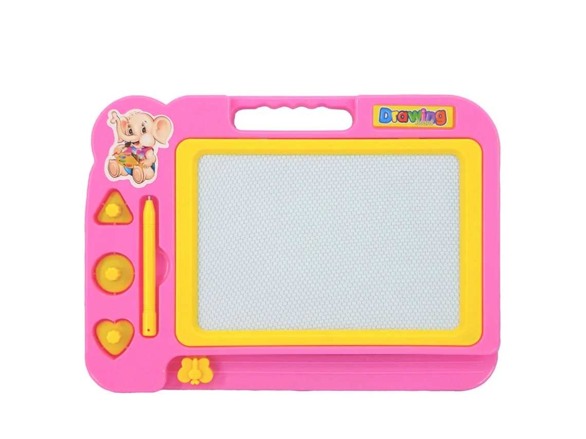(paleta Rosa) Pizarra Magnética Para Colorear Para Niños - Pizarra Borrable