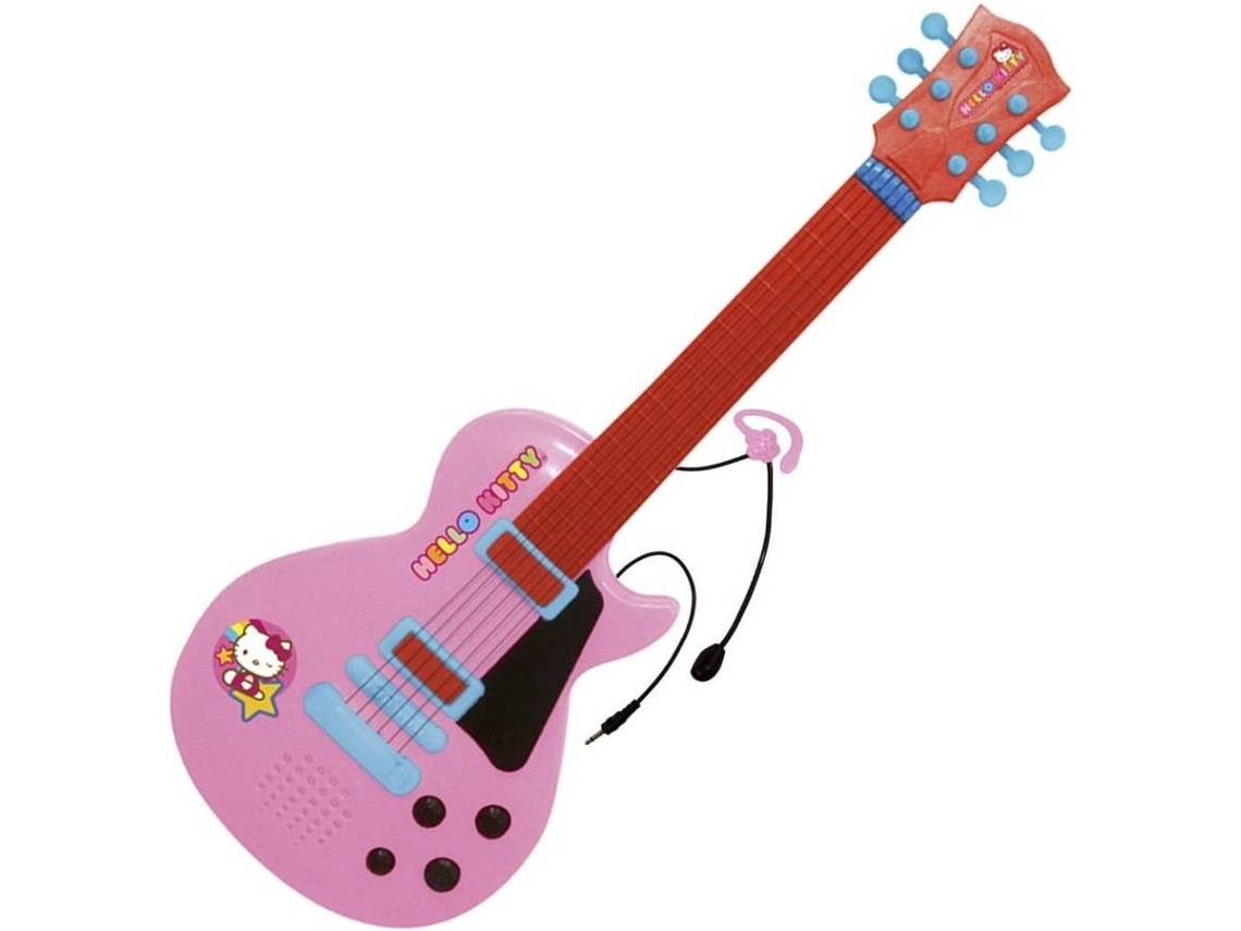 Reig/hellokitty-Reig/hellokitty-1509-Guitare Guitare avec Micro sur Pied-Hello Kitty 1509 
