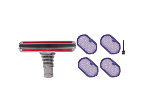 4 piezas Dyson Dc44 Filter2 cepillos de limpieza, prefiltro lavable con boquilla cabezal de succión de cabezal de cama para Dyson Dc16/Dc30