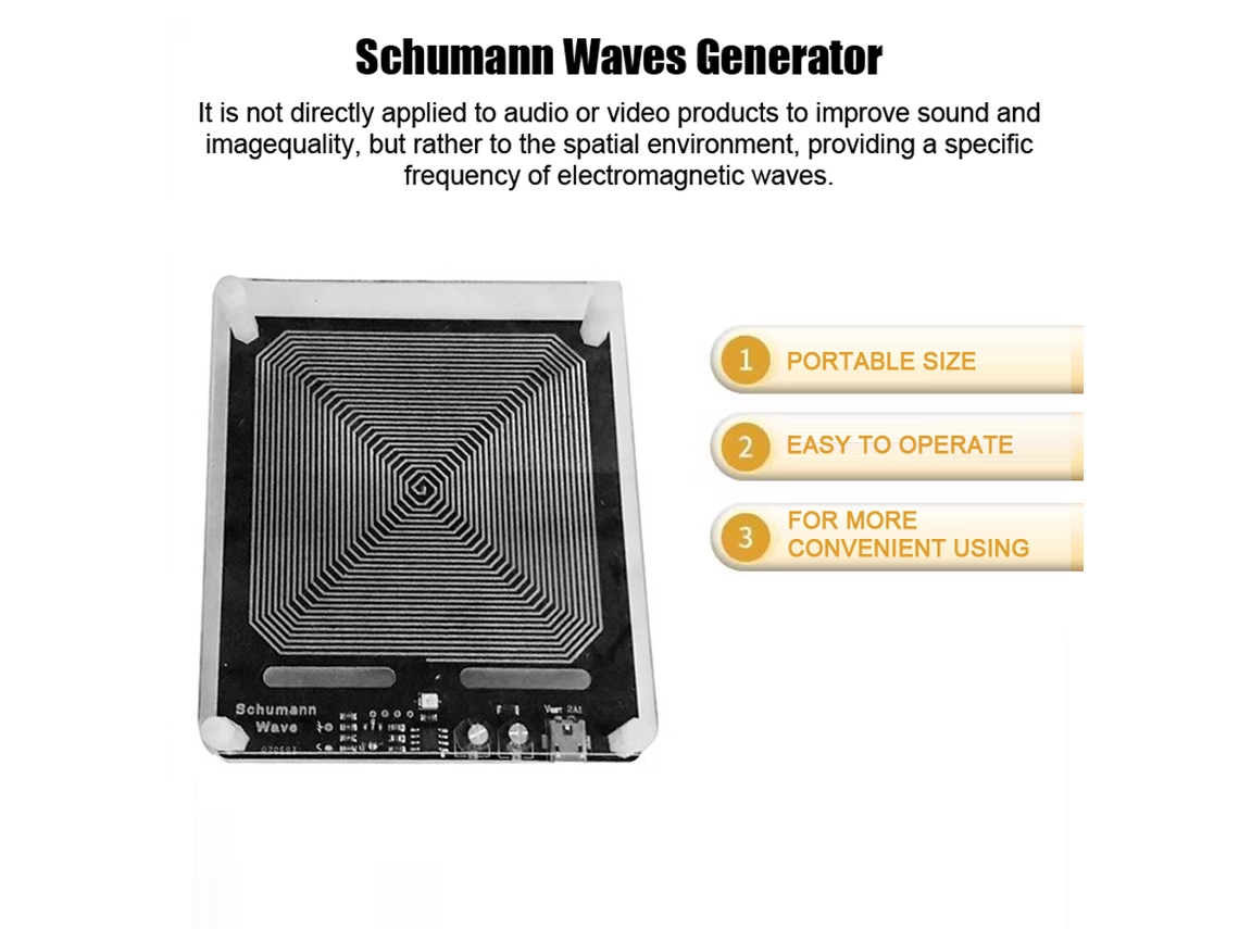Generador De Ondas Schumann De 7,83 Hz, Señal De Onda Sinusoidal Pura De Alta Potencia, Frecuencia De Resonancia Terrestre.