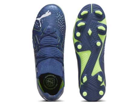 Botas de fútbol Unisex para Fútbol PUMA Future Fg Ag Azul (35)