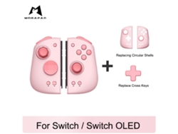 Mando Gemini 2 con joystick Hall, compatible con Nintendo Switch OLED, consola con joystick integrado, color rosa. Aeuzwr