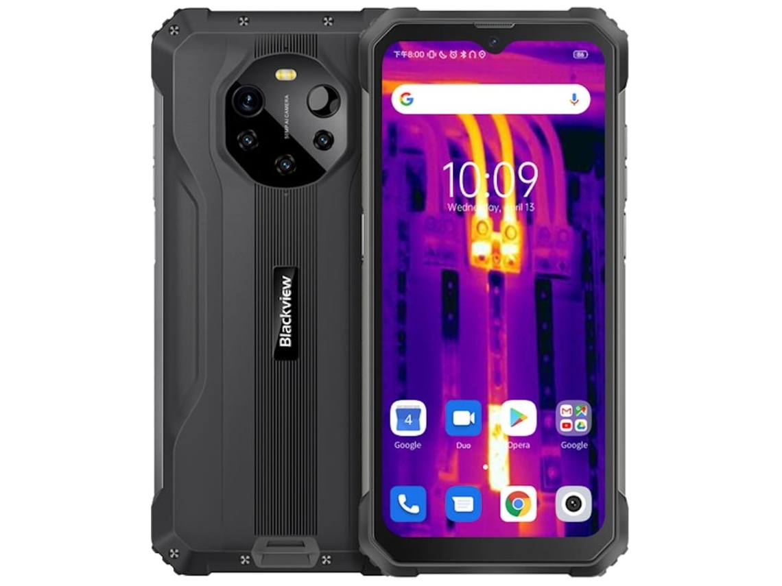 Smartphone BLACKVIEW Bl8800 Pro 5G NFC (6.58'' - 8 GB - 128 GB - Negro)