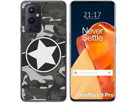 Carcasa OnePlus 9 Pro 5G TUMUNDOSMARTPHONE Camuflaje 02 Multicolor