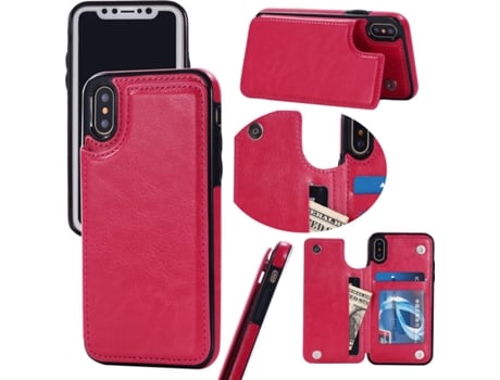 Funda iPhone XR WISETONY Weiluosi-1498 Rosa