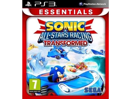 Sonic Allstar Racing: Transformado (Essentials) / PS3