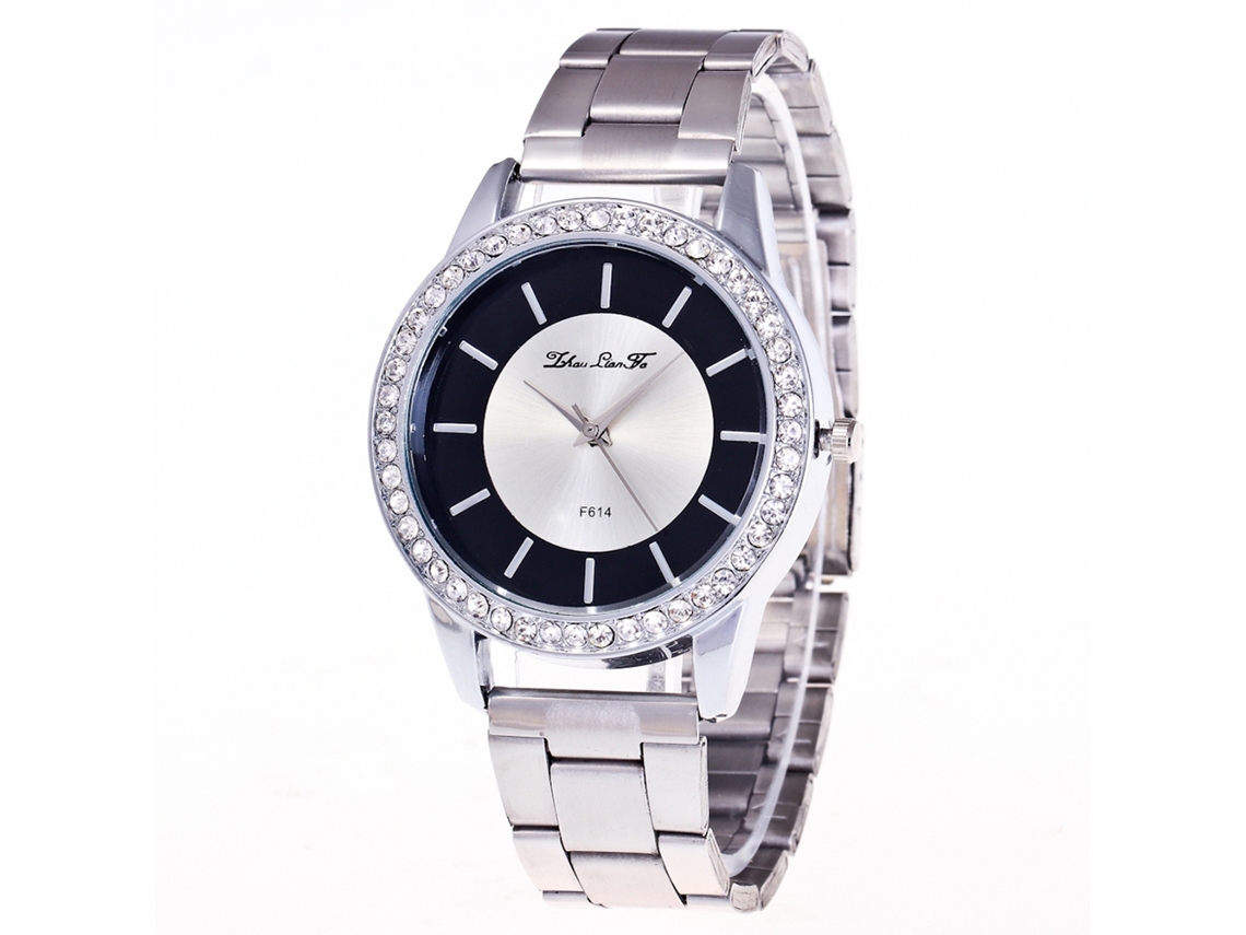 Reloj De Pulsera Unisex De Cuarzo Con Brazalete De Acero, Estilo Moderno, Zhoulianfa
