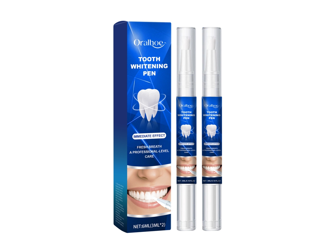 Lápiz blanqueador dental profesional: blanqueamiento eficaz y rápido.