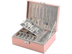 Joyero para mujer, organizador de joyas de dos capas, Hengjian