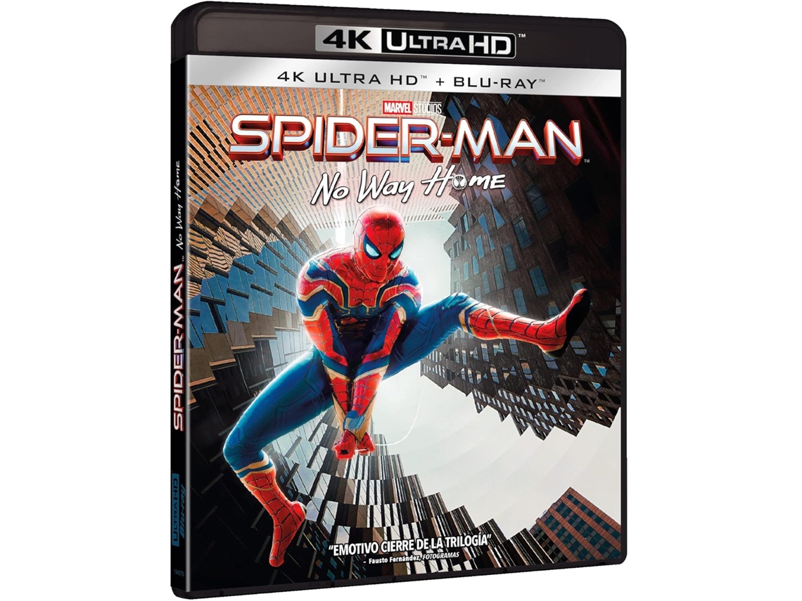 Película Spider-Man: No Way Home (4K Ultra HD) SONY PICTURES