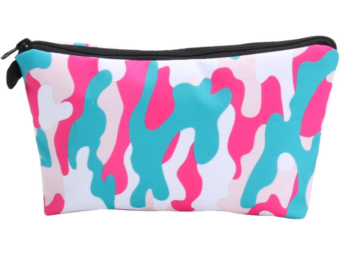 Neceser De Maquillaje De Camuflaje, Organizador De Viaje Portátil, Neceser De Cosméticos, Bolsa De Gran Capacidad.