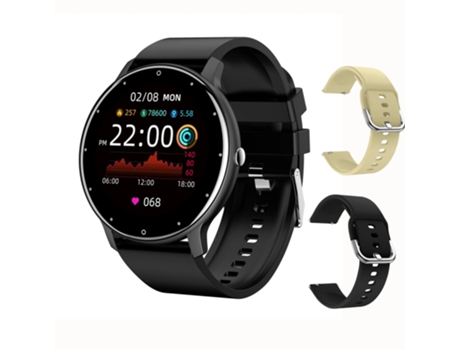 Reloj inteligente para mujer, hombre, mujer, deporte, Fitness, Smartwatch, Monitor de ritmo de sueño, relojes impermeables para IOS y Android VEANXIN