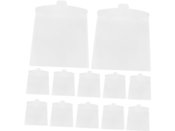 20 Fundas Transparentes Para Documentos: Bolsas De Almacenamiento Duraderas Y Fáciles De Limpiar.