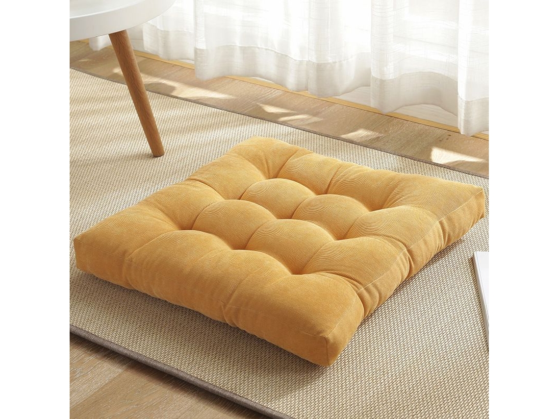 2026-almohada De Suelo Cuadrada Para Meditación Yoga 18x18 Pulgadas Suave Cómoda Interior Exterior