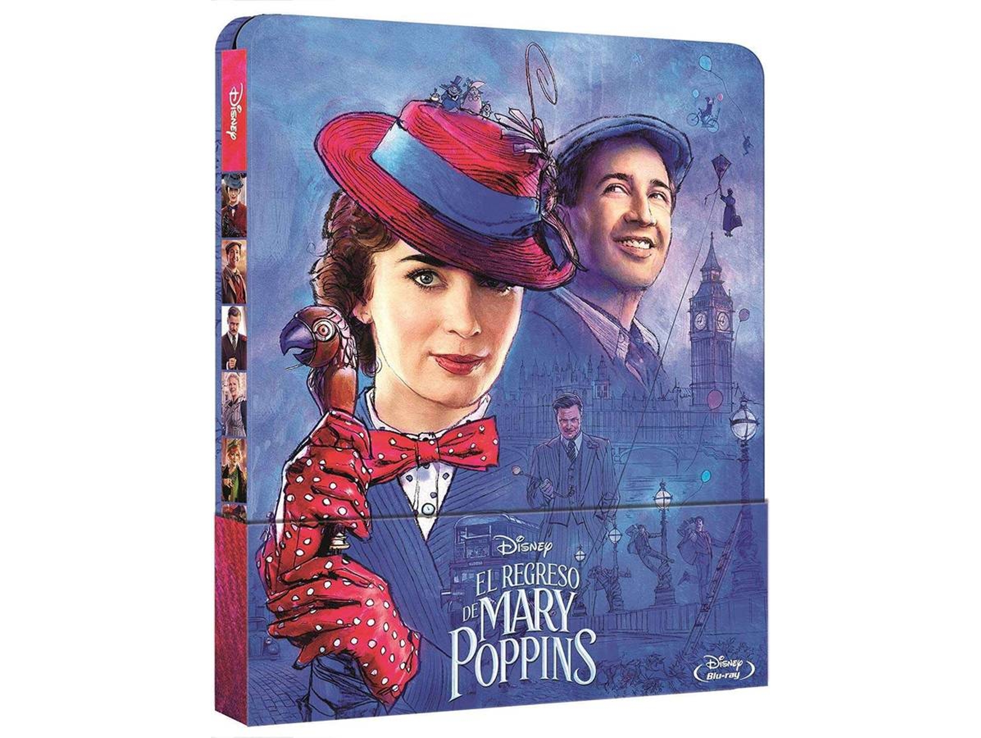 Blu-Ray El Regreso De Mary Poppins Edición Metálica