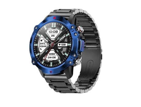 Reloj inteligente para hombre, relojes deportivos al aire libre con llamadas Bluetooth, pantalla de 1,39 pulgadas, reloj inteligente resistente al ...