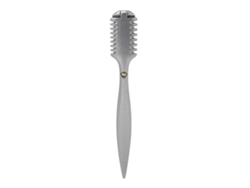 Peine De Adelgazamiento De Pelo Doble Lado Metal Manual Para Cortar Pelo Barbería Salón De Belleza