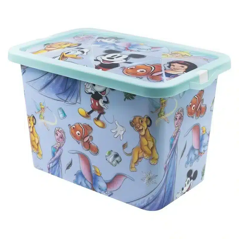 Caja de almacenamiento del centenario de Disney, 7 l, 03164, capacidad de almacenamiento