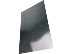 Lámina De Fibra De Carbono - 200 X 400 Mm - Fibra 3k - Placa Laminada En Sarga - Acabado Brillante