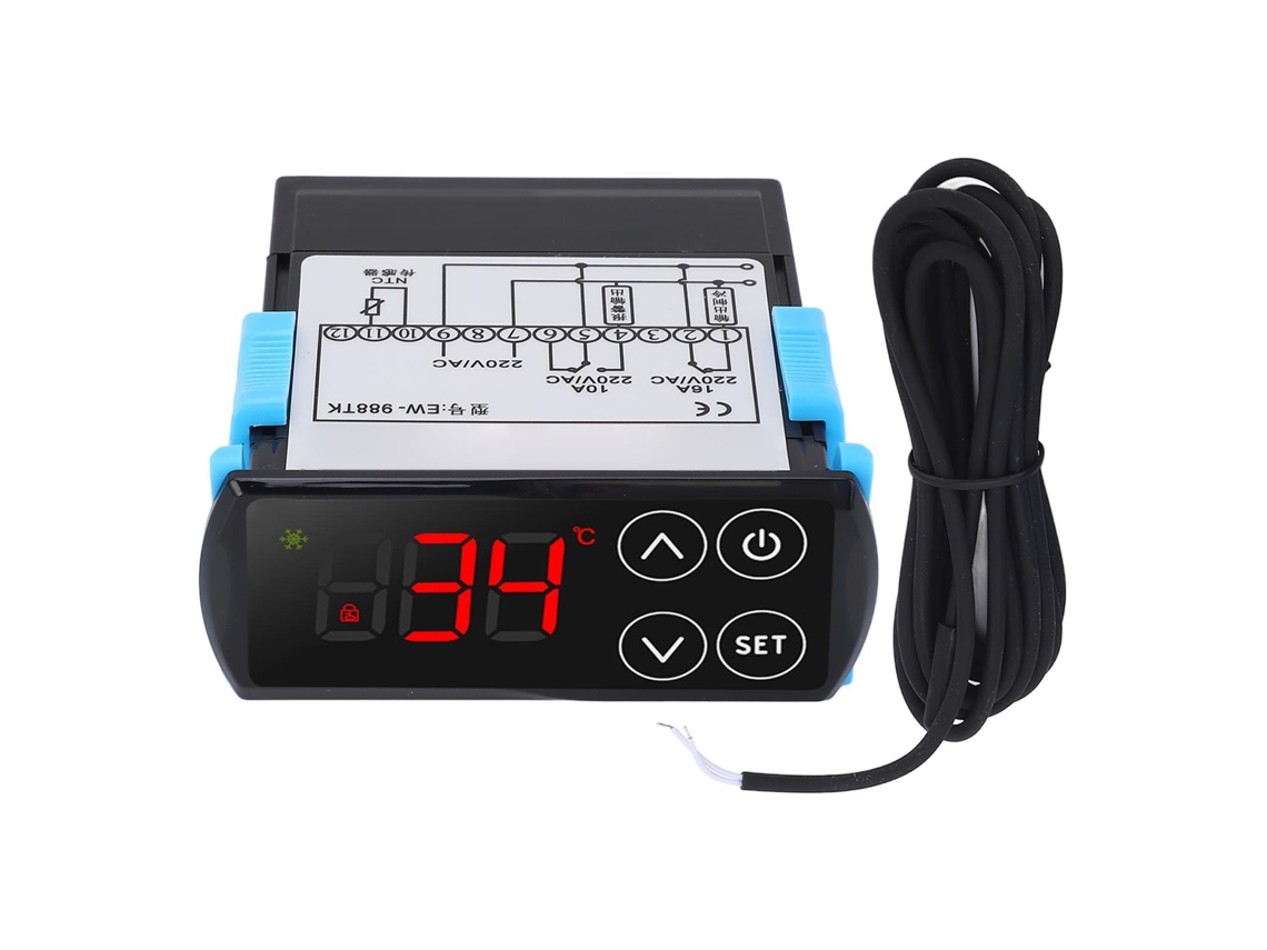 Termostato Con Pantalla Digital Táctil, Control De Temperatura Pid, Regulador De Calefacción/refrigeración, Ac220v