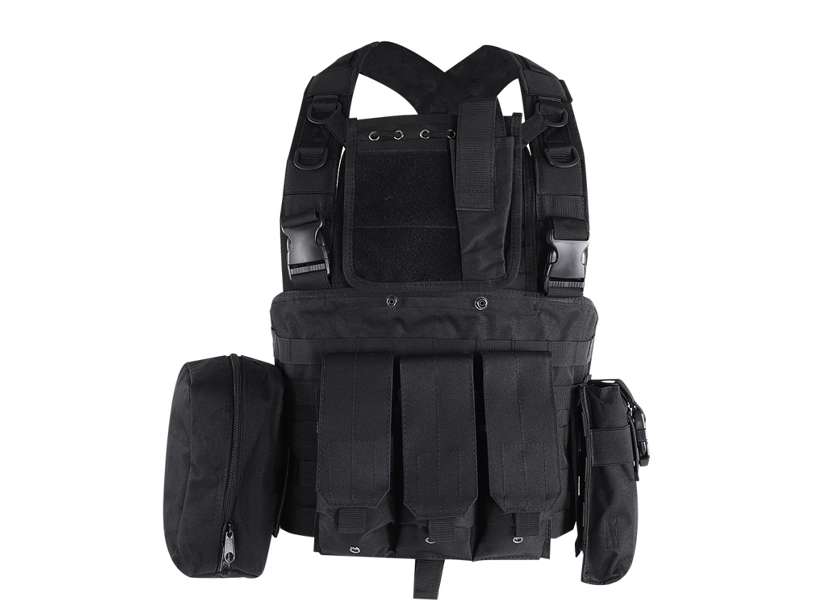 Colete De Nylon Tático Treinamento Militar Caça