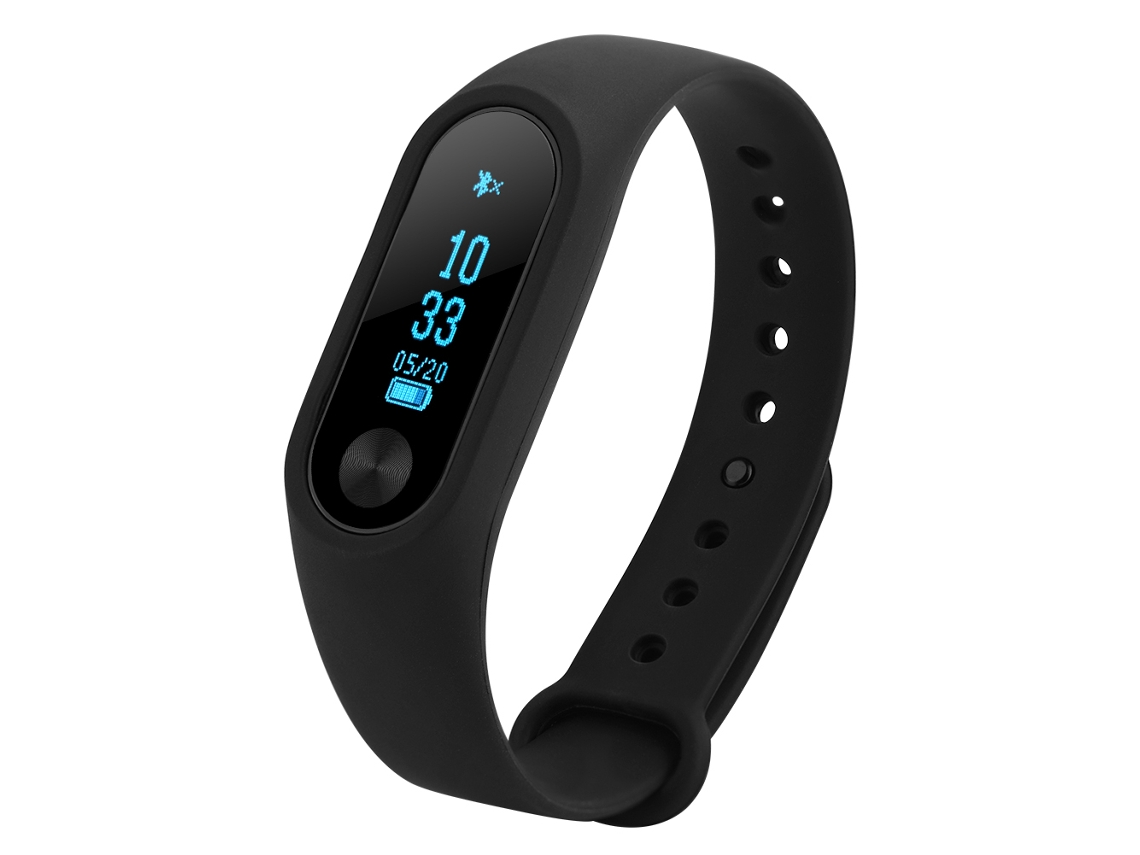 Pulsera Inteligente Bluetooth Con Monitor De Frecuencia Cardíaca, Monitor De Sueño Y Podómetro