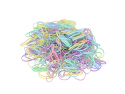 Gomas Elásticas De Pelo De Plástico Coloridas Gruesas Para Niñas Pequeñas Bebés Niños Para Peinado