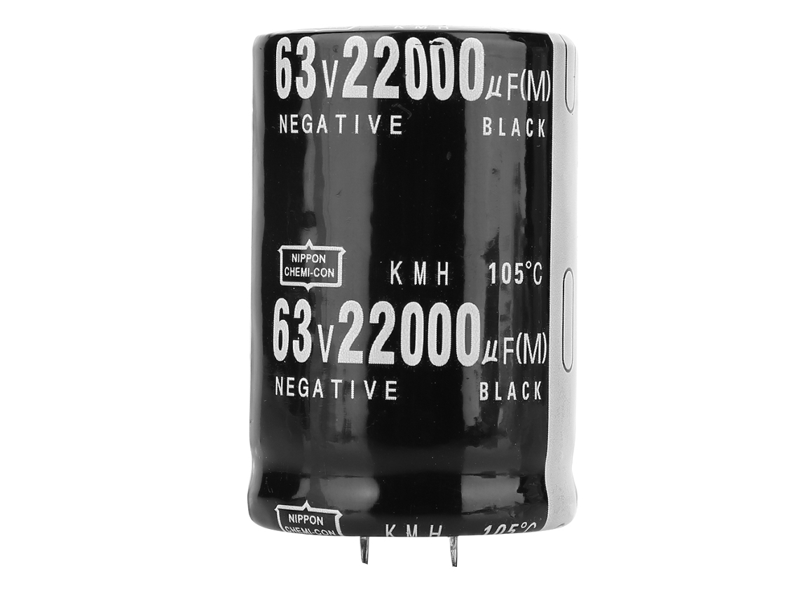 Condensador Electrolítico De Aluminio 63v 22000μf 105℃ 35x50mm Terminal Sn