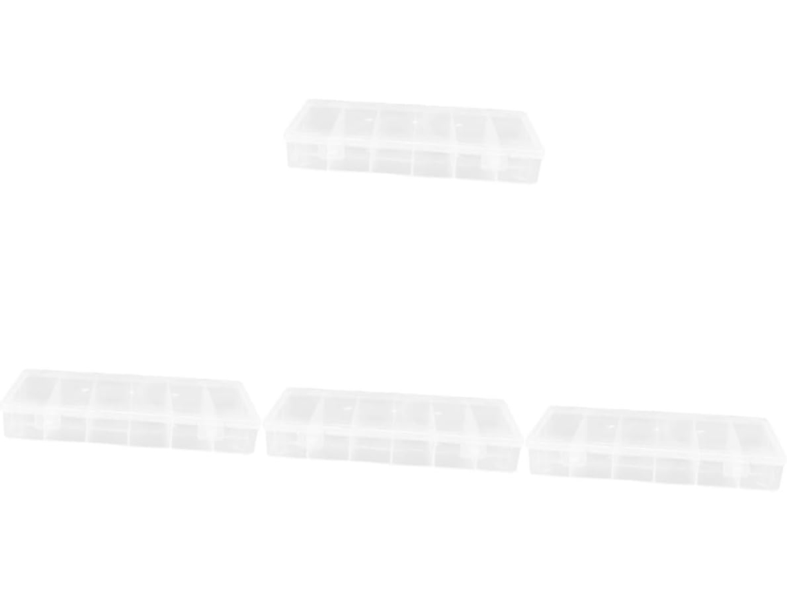 De 4 Peças De Organizadores Para Geladeira Nuobesty Com Compartimentos E Caixas De Armazenamento Empilháveis.