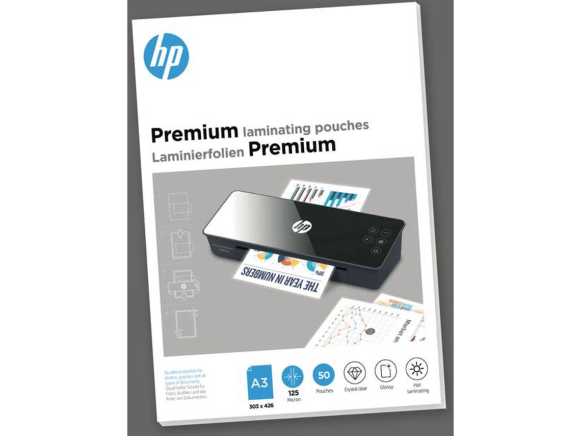 Bolsa de plastificación HP Premium A3 (125 Mícrones)