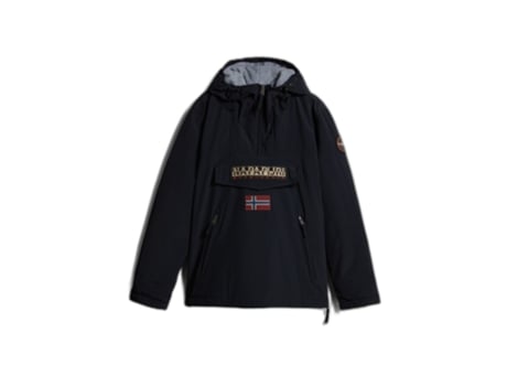 Chubasquero NAPAPIJRI Bolsillos Rainforest Negro (2xL)