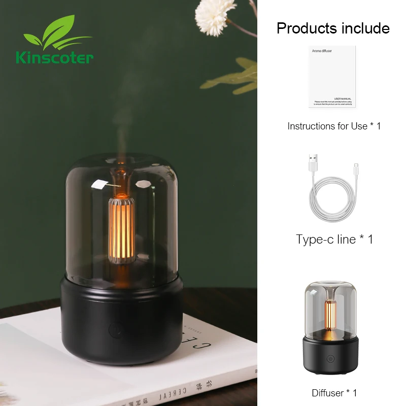 Difusor De Aromas Portátil Mini (negro)