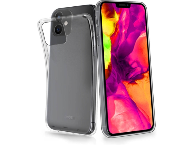 Funda iPhone 12, 12 Pro SBS Skinny Transparente