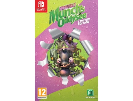 Juego Oddworld Munch'S Oddysee Limited Edition Switch Game