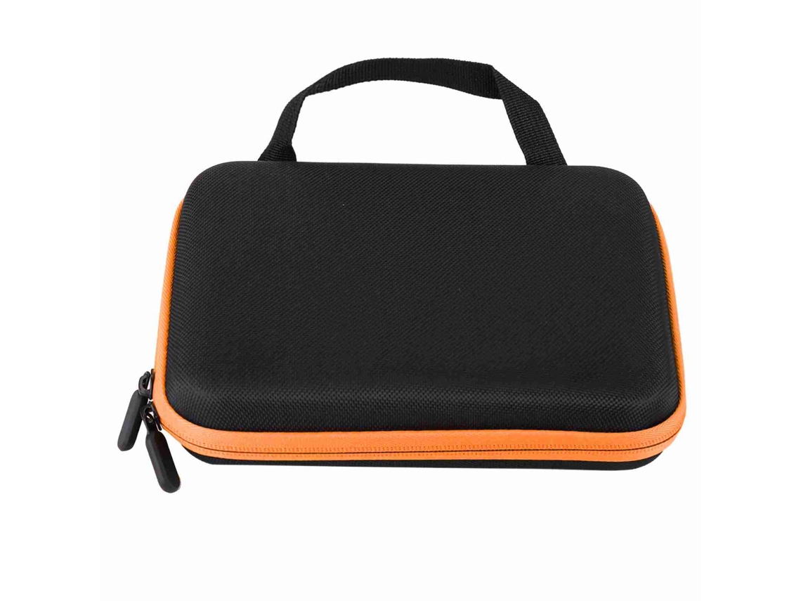 Bolsa De Almacenamiento De Aceites Esenciales Para Aromaterapia Con 63 Compartimentos, Color Naranja.