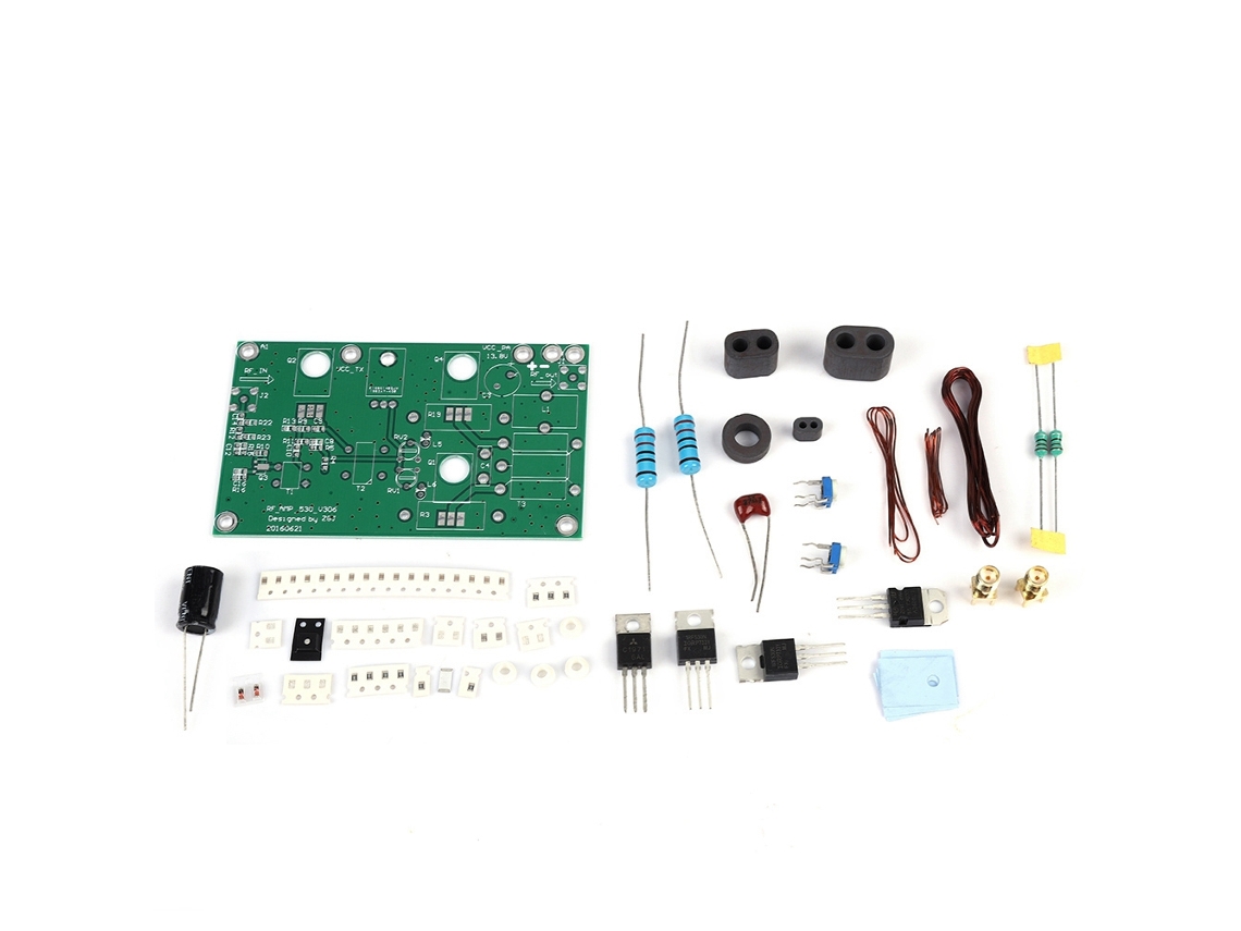 Kit De Montaje Para Amplificador De Potencia Lineal De 45 W Para Ssb, Hf, Fm, Cw Y Radioaficionados.