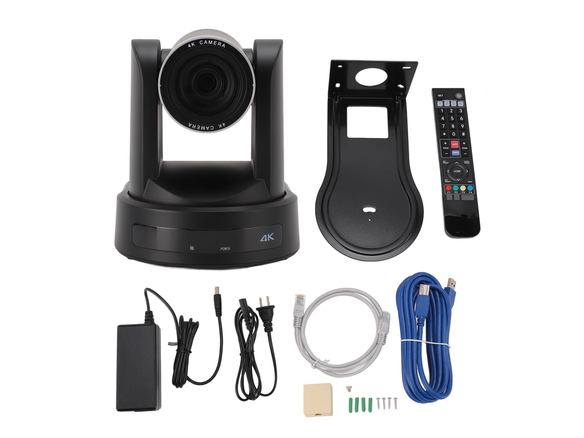 Cámara PTZ 4K UHD (zoom 20x, enfoque automático)