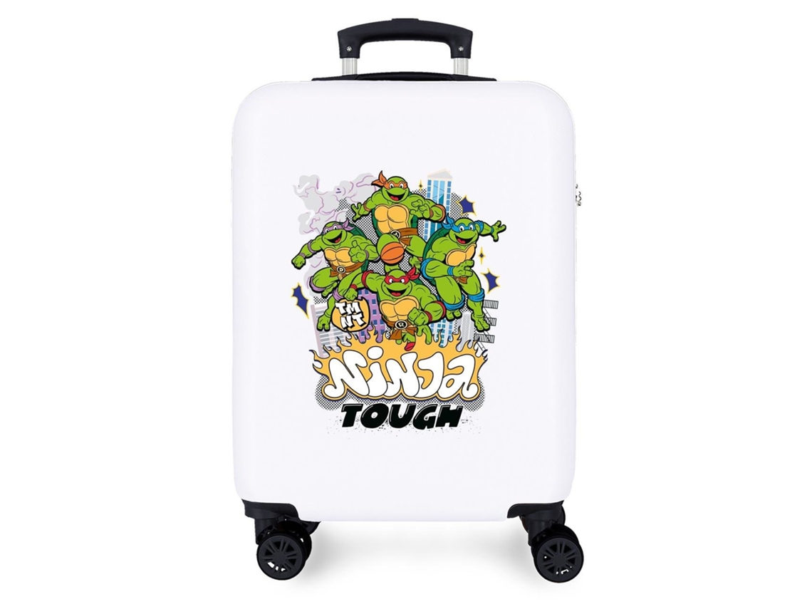 Maleta De Cabina Nickelodeon Tortugas Ninja Blanco (55x38x20cm - 35l)