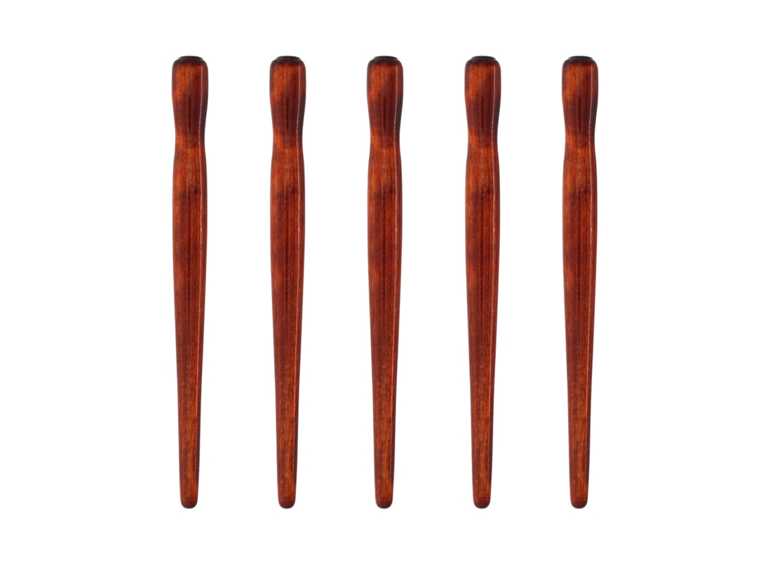 Kit De 5 Soportes Para Puntas De Bolígrafo, Agarre Santal Cómodo Para Caligrafía Y Arte.