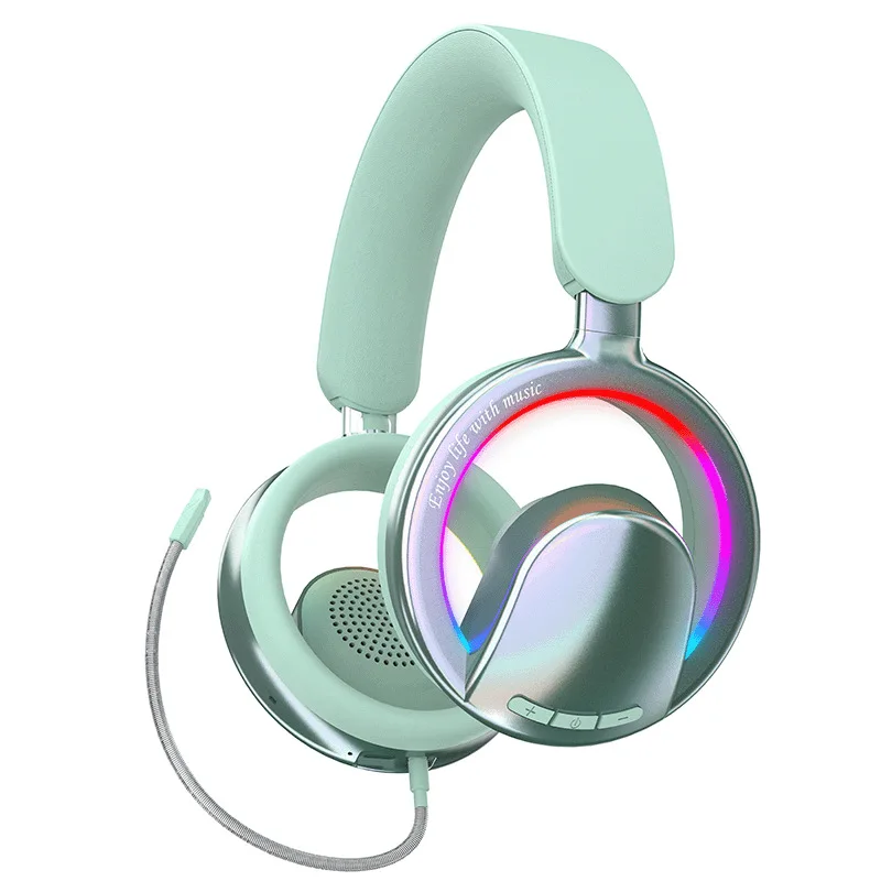 Auriculares Bluetooth de larga duración con luces MDUG