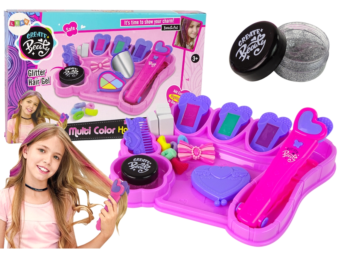 Tiza para el cabello, reflejos de color, plancha para el cabello, accesorios B.active