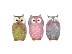 Tres Búhos Sabios Incluye 3 Unidades Figuras Búhos Colección Romántico Signes Grimalt BY SIGRIS