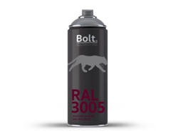 Spray Bolt Premium Acrilico Brillante Ral 400 Ml (Ral 3005 Rojo Vino)