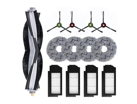 Peças rolo escova lateral filtro hepa para ecovacs x1omni x1turbo