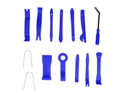 Juego De 14 Herramientas Para Desmontar Paneles De Coche, Puerta, Audio, Panel De Instrumentos, Azul