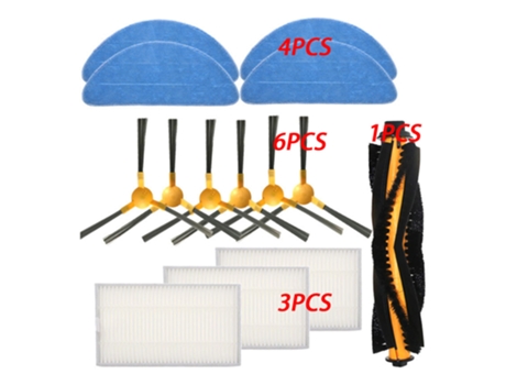 Para Liectroux C30B Robot aspirador Proscenic 800T Robot aspirador C30B piezas Cepillo Lateral paño de mopa filtro Hepa